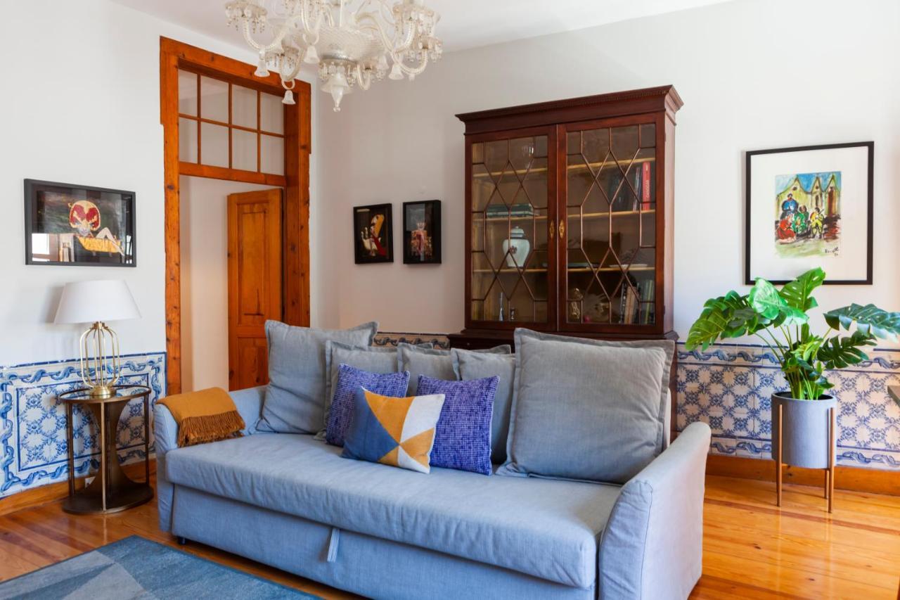 Alfama Terrace Apartment With Authentic XVIII Tiles And Historic Notes 3 Bedrooms & 2 Bathrooms Ac Lisboa Ngoại thất bức ảnh